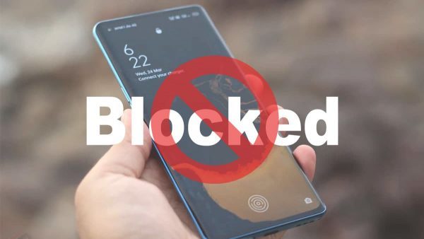 block access to the cell phone