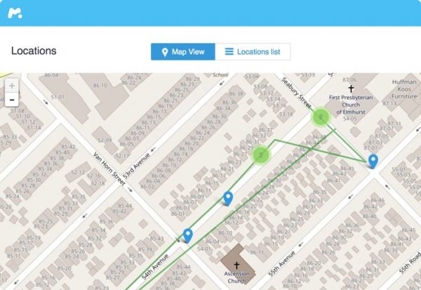 mobile location tracking app- mSpy